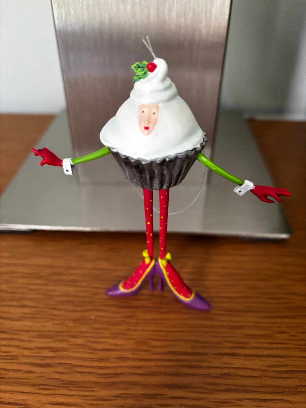 Vintage Patience Brewster Krinkles Large Truffle cupcake ornament